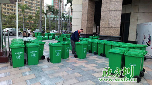 欣方圳塑料環(huán)保垃圾桶，天津市場(chǎng)銷量倍增