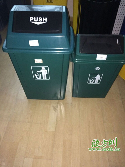  訂購(gòu)搖蓋塑料垃圾桶，找欣方圳就夠了